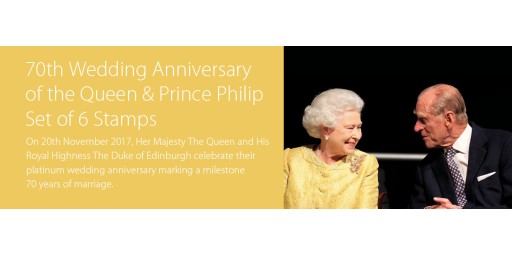 70th Wedding Anniversary of  The Queen and Prince Philip